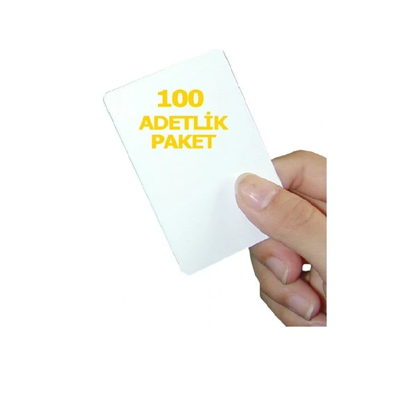 1.Sınıf Proximity Kart (Seri numara baskılı ) 100 adet - 1