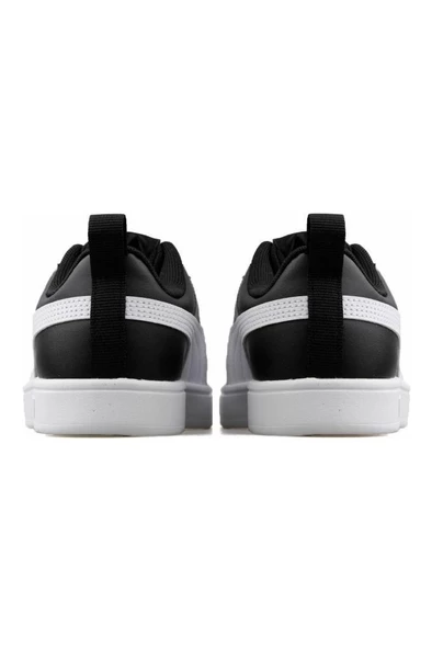 Puma Rickie Jr 384311 11 Unisex Sneaker Ayakkabı Siyah-Beyaz 36-39 - 4