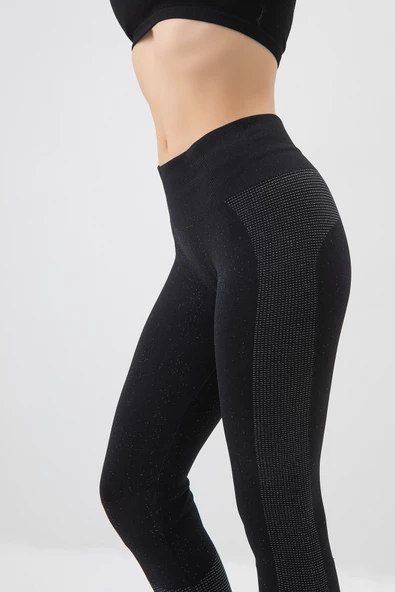 GIGOTTO Kadın Seamless Yüksek Bel Spor Tayt-006 - 7