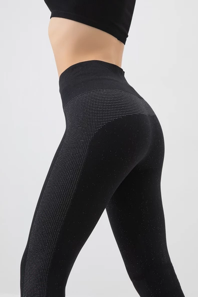 GIGOTTO Kadın Seamless Yüksek Bel Spor Tayt-006 - 6