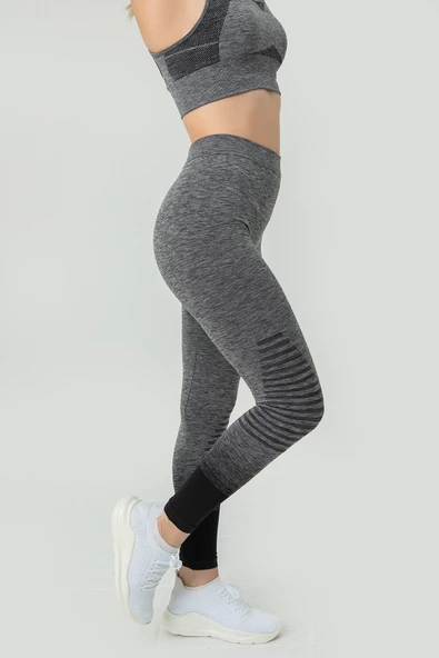 GIGOTTO Kadın Seamless Normal Bel Rahat Tayt - 3