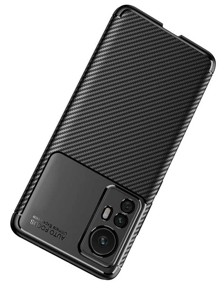 Smcase Xiaomi 12 Pro Kılıf Kamera Korumalı Negro Silikon - 6