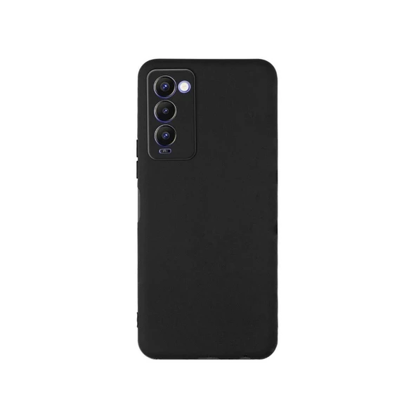 Smcase Tecno Camon 18 Kılıf Kamera Korumalı Biye Silikon