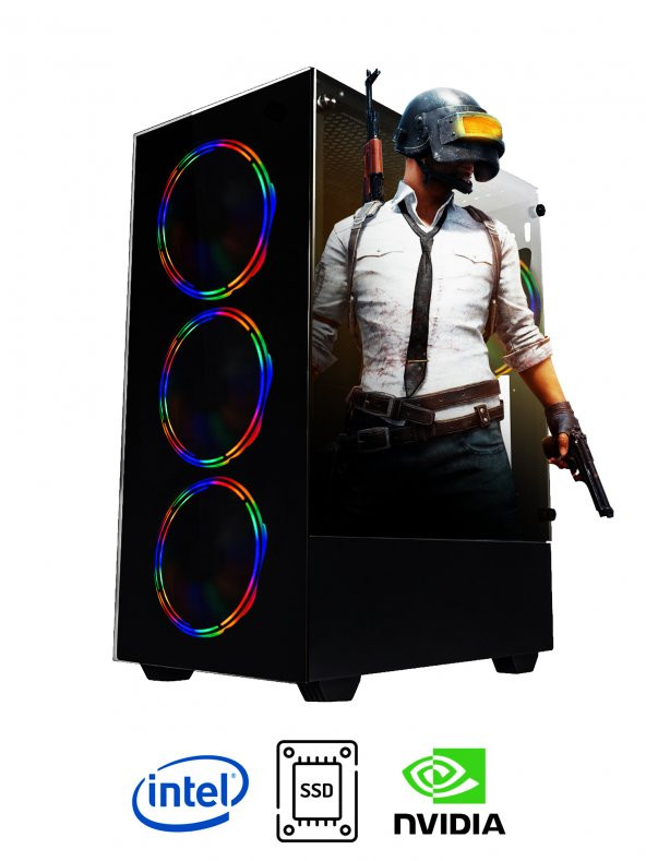 RAMTECH FULLFORCE FF170 i5-10400F 16GB RAM 256GB SSD 6GB GTX1660S  OYUNCU MASAÜSTÜ BİLGİSAYAR