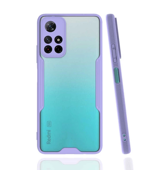 Smcase Xiaomi Redmi Note 11 5G Kılıf Kamera Korumalı Parfe Silikon - 2