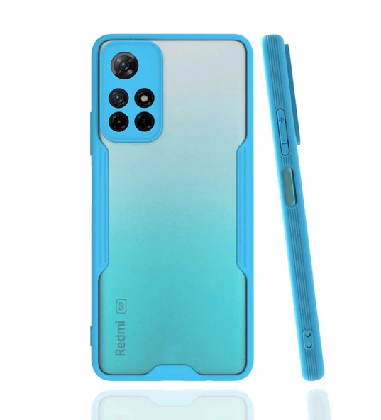 Smcase Xiaomi Redmi Note 11 5G Kılıf Kamera Korumalı Parfe Silikon - 4