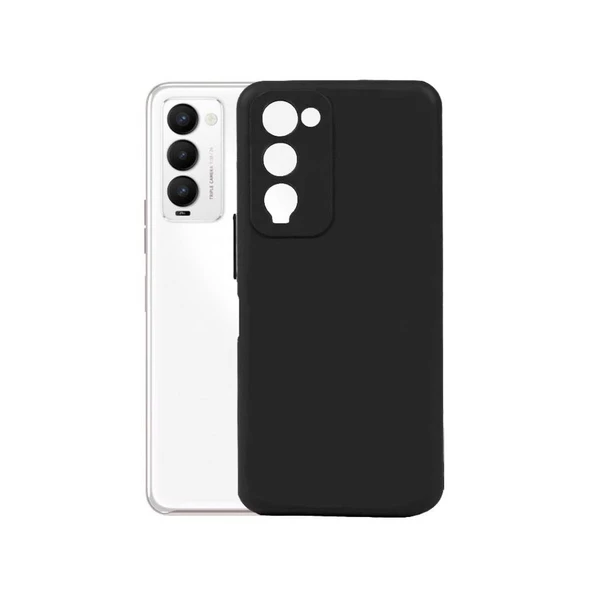 Smcase Tecno Camon 18P Kılıf Kamera Korumalı First Silikon