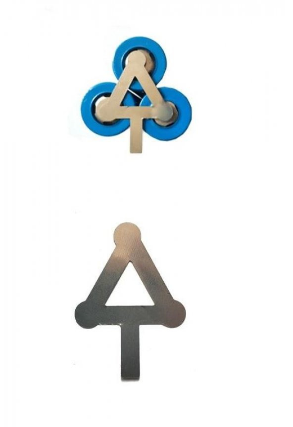 Nikel Plaka 3P 10 Adet 18650 Üçgen Uzantılı Tip Punta Plakası 3 Pil Batarya ürün görseli