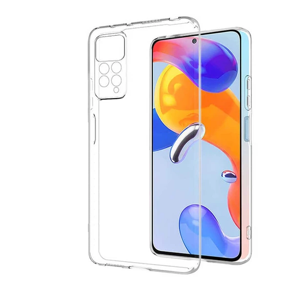 Smcase Xiaomi Redmi Note 11 Pro 5g Kılıf Kamera Korumalı Tpu Silikon