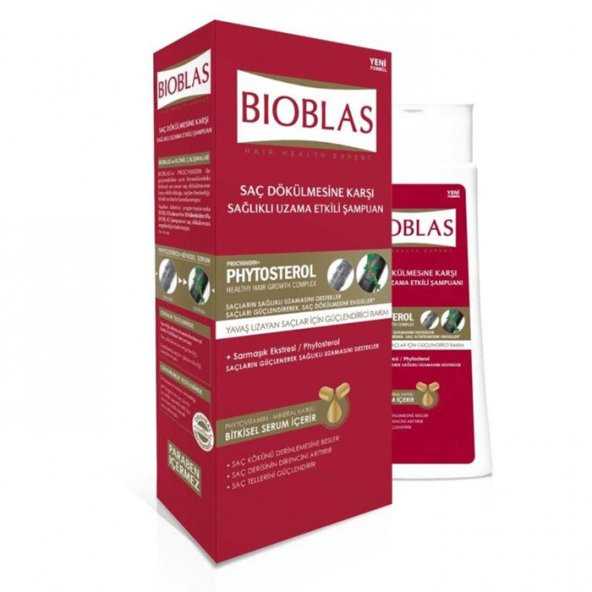Bioblas 360 Ml Uzama Dökülme Karşıtı Şampuan