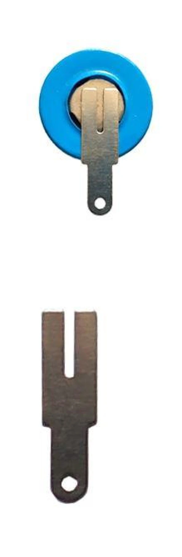 Nikel Plaka 1P 10 Adet 18650 Çatal Tip Punta Plakası 1 Pil Batarya ürün görseli