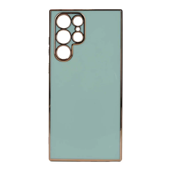 Smcase Samsung Galaxy S22 Ultra 5G Kılıf Kamera Korumalı Lazer Bark Silikon - Resim 5