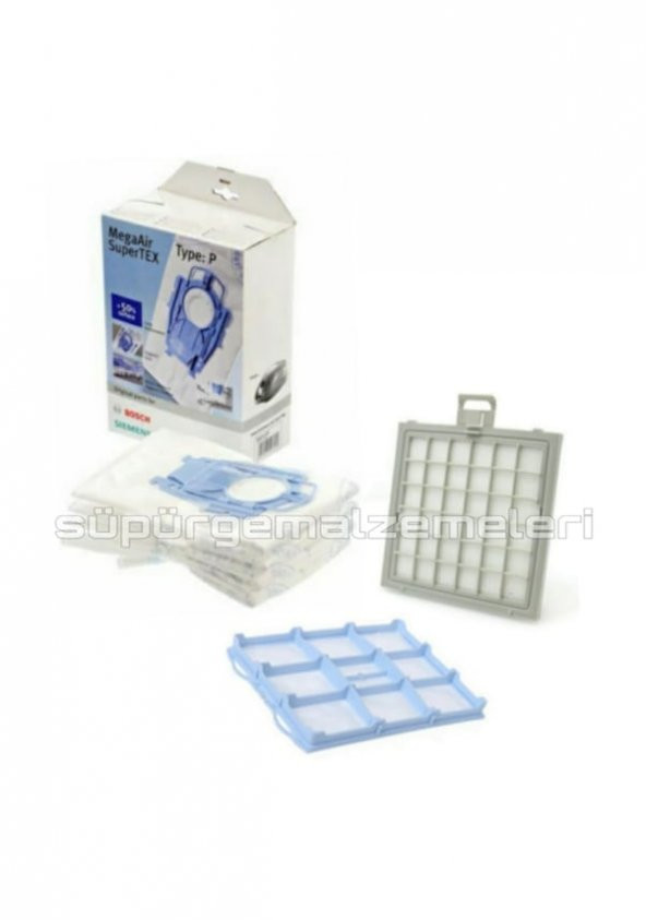 Bosch BSG 82515 Uyumlu Toz Torbası ve Hepa Filtre Seti ( Komple Set )
