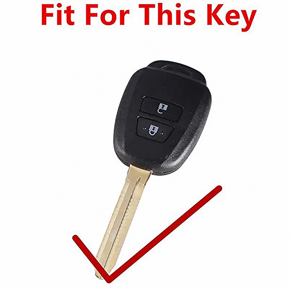 TOYOTA LAND CRUISER RAV 4 SİLİKON ANAHTAR KILIF (GRİ) - 2