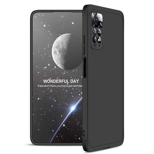 Smcase Xiaomi Redmi Note 11 Pro 5g Kılıf 360 Ays zore Sert Kapak