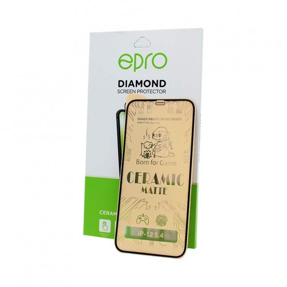 Epro - Diamond - Screen Pretector - İphone 6 / 6S - Nano Cam - Beyaz