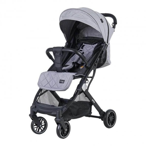 Prego 2034 Aria Travel Sistem Bebek Arabası Gri - 2