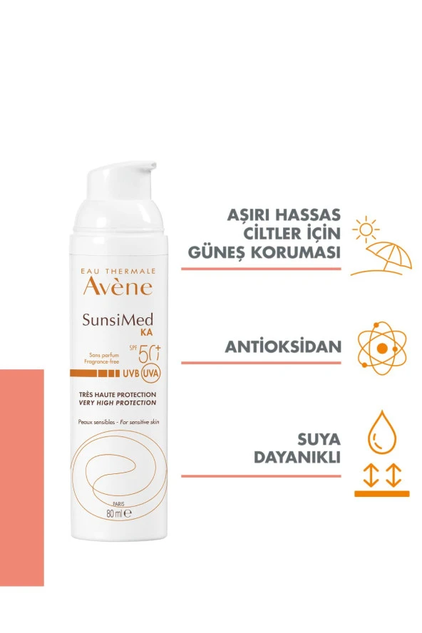 Avene Sunsimed Ka Günlük Güneş Bakımı 80 Ml - 2