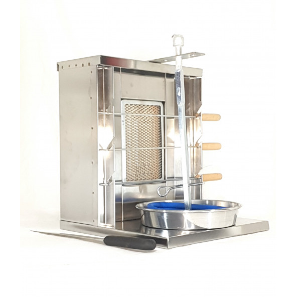 Döner Ocağı Mini Tip Döner Makinesi Tek Gözlü - 4