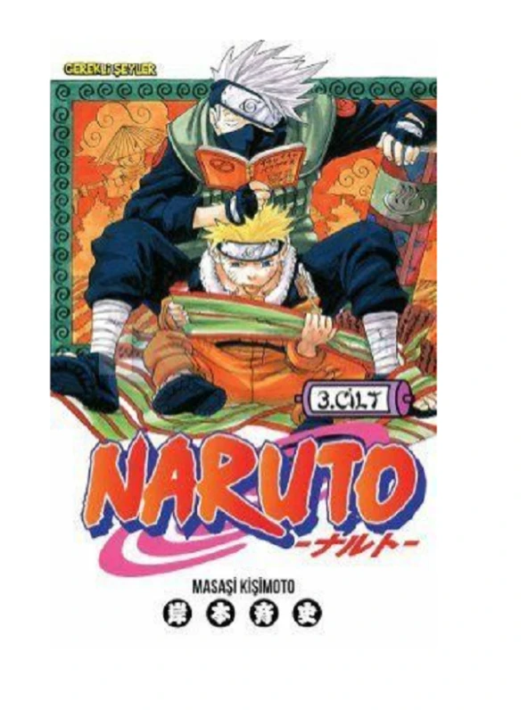 Gerekli Şeyler Yayıncılık Masaşi Kişimoto Naruto 3. Cilt