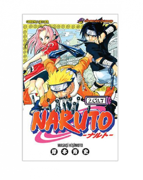 Gerekli Şeyler Yayıncılık Masaşi Kişimoto Naruto 2. Cilt