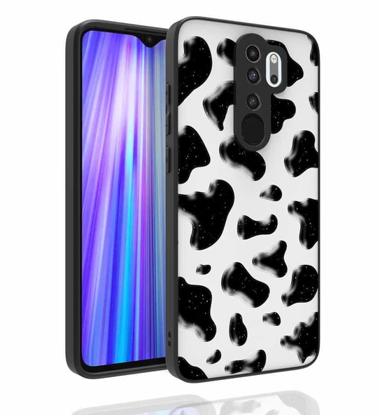 Smcase Xiaomi Redmi Note 8 Pro Kılıf Kamera Korumalı Desenli Nora Silikon