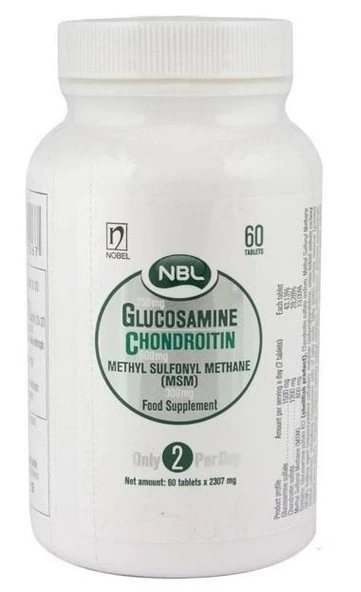 NBL Glukozamin Kondroitin MSM 60 Tablet