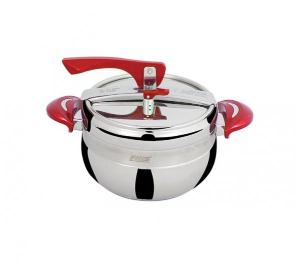 FMS 7 Litre Güveç Düdüklü Tencere Kırmızı