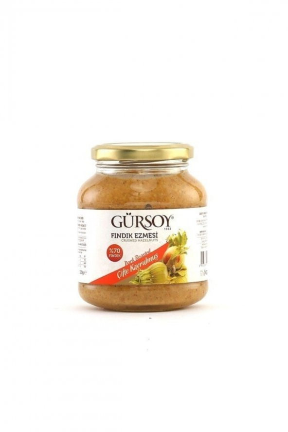 Gürsoy Sek Fındık Ezmesi 320 Gr Cifte Kavrulmuş