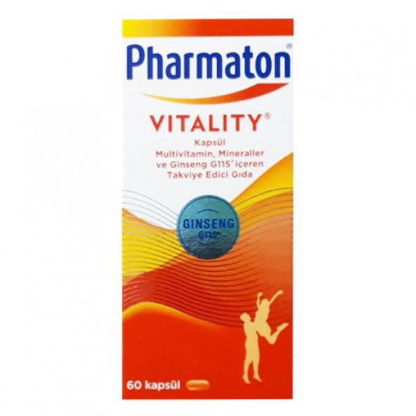 Pharmaton Vitality 60 Kapsül-SKT:05/2024
