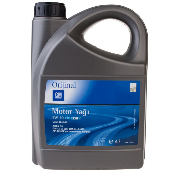 GM Motor Yağı 10w40 4 Litre