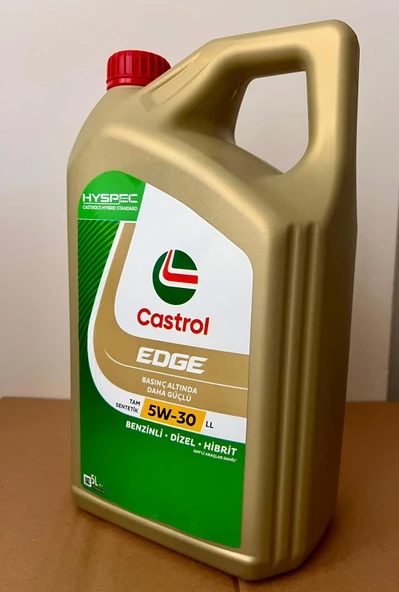 CASTROL EDGE 5W-30 5 LT motor yağı(2024üretim) Tam sentetik-Parteküllü seri