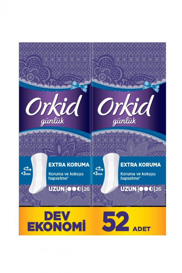 Orkid Günlük Ped Dev Eko Uzun 26*2 - 2
