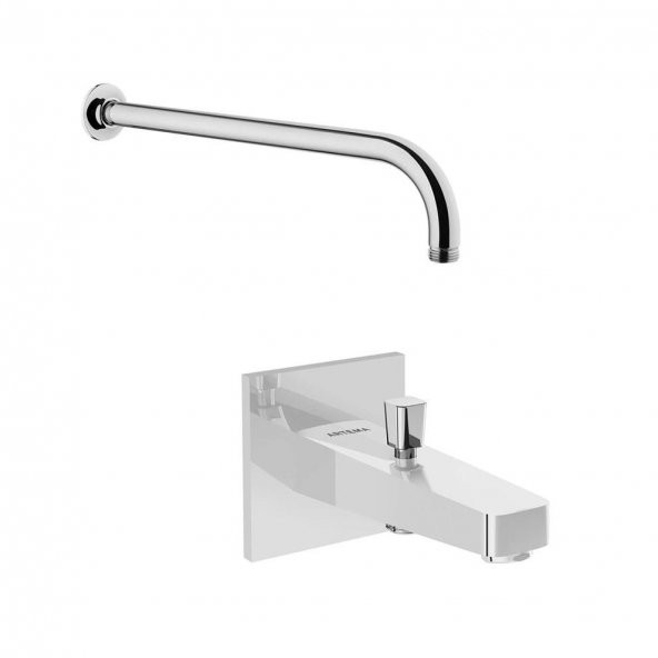 Artema Root Square Krom Ankastre Duş Seti, 6 Parça, A49280 - 5