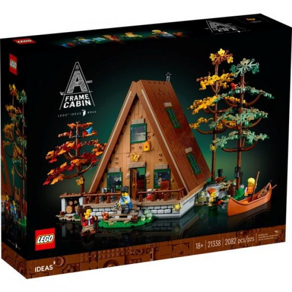 LEGO Ideas 21338 Dik Çatılı Kulübe (2082 Parça)