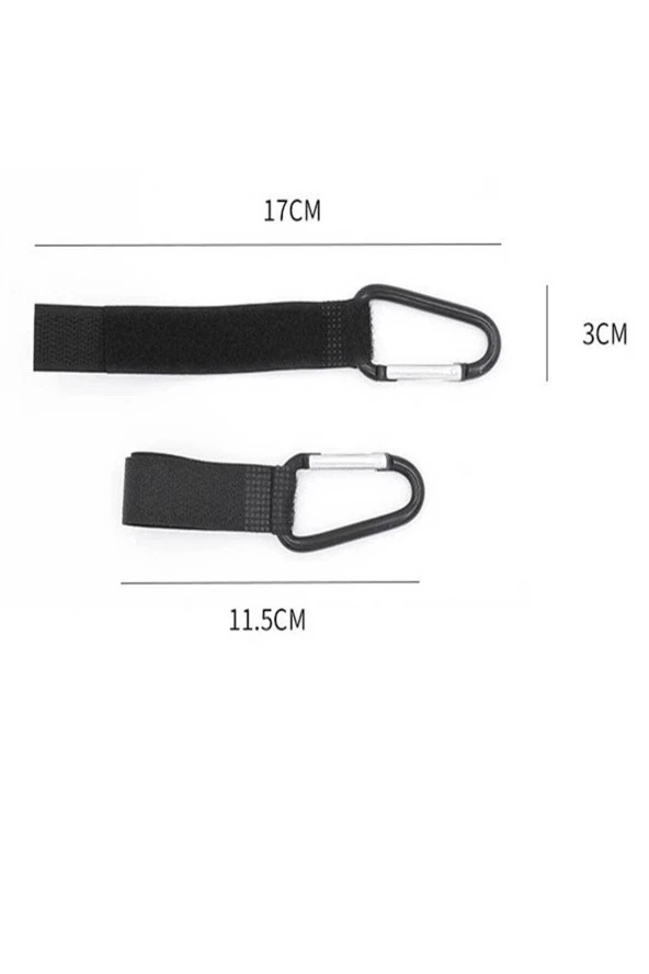 SAFEMAN Bebek Arabası Çanta Asma Aparatı Puset Kancası & Bebek Arabası Askı Aparatı 5 Li Paket - 5
