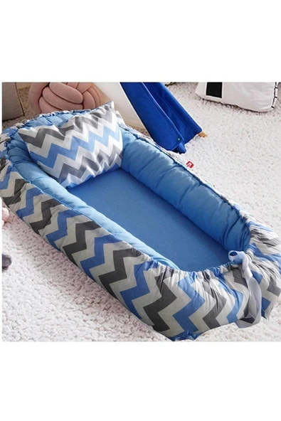 RevuBaby Baby Nest Lüx Tasarım Ortopedikjaju-babynest Bebek Yatağı Anne Yanı Bebek Yatağı - 2