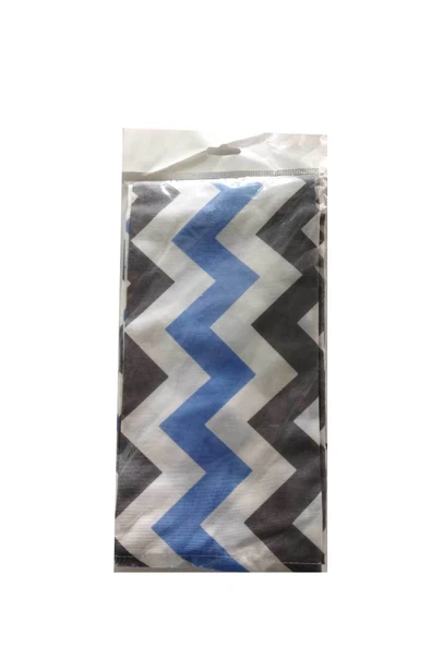 RevuBaby Duffel Emzirme Önlüğü Emzirme Örtüsü Mavi-zizag - 4