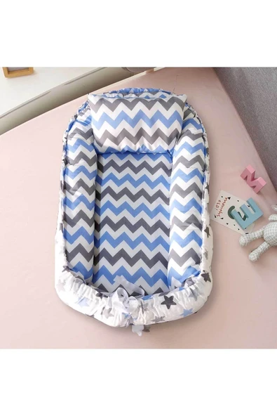 RevuBaby Baby Nest Lüx Tasarım Ortopedikjaju-babynest Bebek Yatağı Anne Yanı Bebek Yatağı