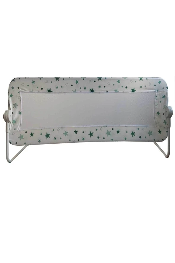 RevuBaby Rock Yatak Bariyeri Yatak Korkuluğu Pratik Katlanır Çocuk Yatak Bariyeri Bebek Düşme Önleyici Yeşil - 4