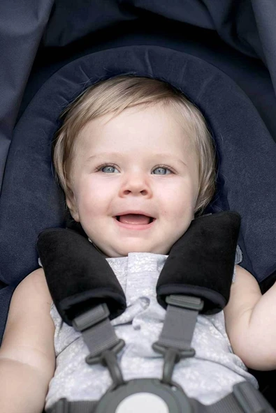 RevuBaby Kemer Pedi Bebek Arabası Kemer Pedi Oto Koltuğu Kemer Yumuşatıcı 2 Adet - 5