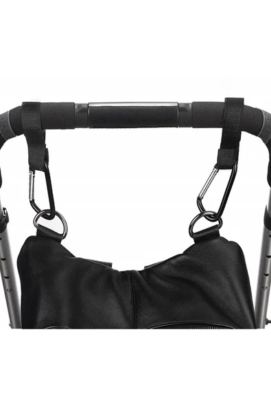 SAFEMAN Safewomen Çanta Asma Aparatı Puset Kancası Bebek Arabası Metal Askı Aparatı 2 Adet Renkli - 4