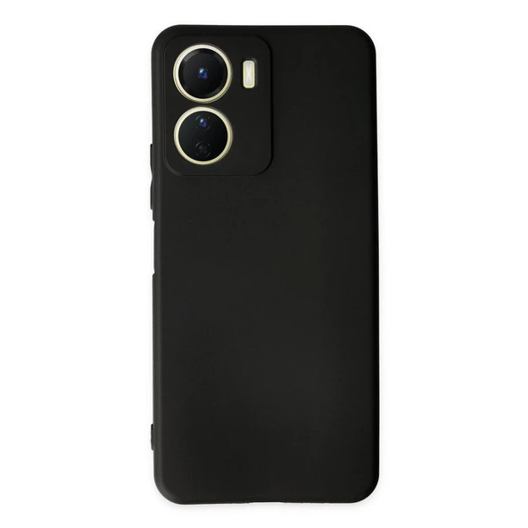 Smcase Vivo Y16 Kılıf Biye Mat Silikon