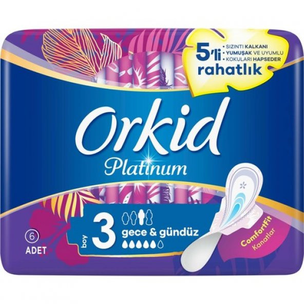 Orkid Ultra Platinum Tekli Gece 6Lı - 2