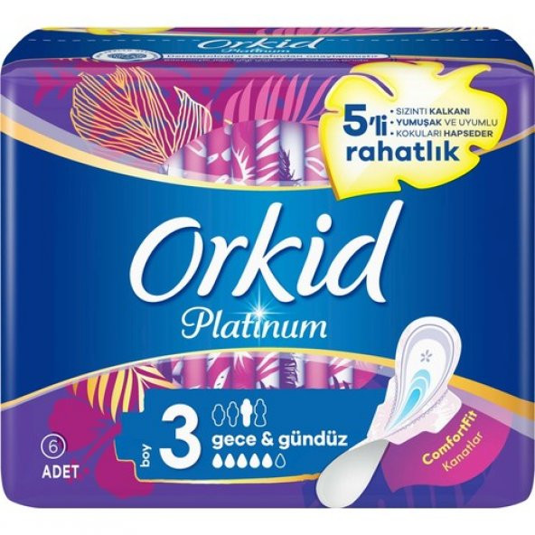 Orkid Ultra Platinum Tekli Gece 6Lı - 3