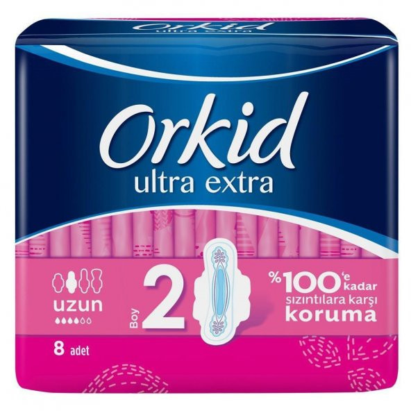 Orkid Ultra Tekli Kanat Uzun 7Li - 2