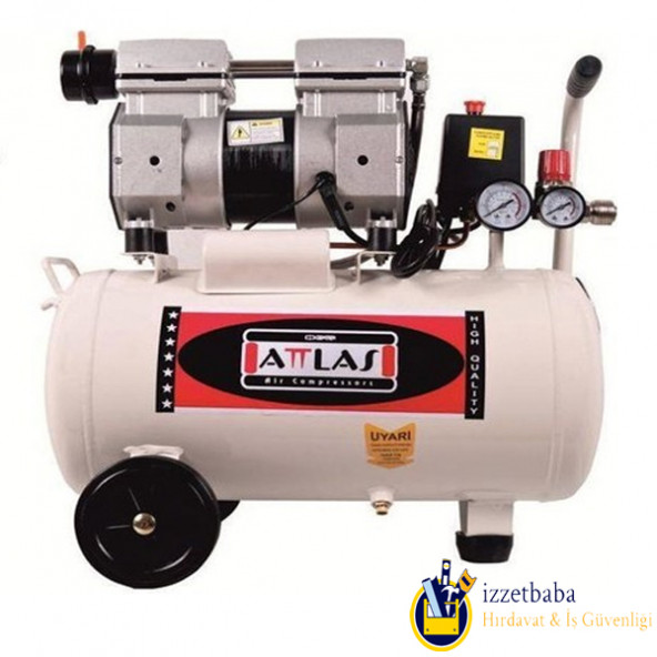 Attlas Sc 1025 Sessiz Yağsız Hava Kompresörü 24 Litre