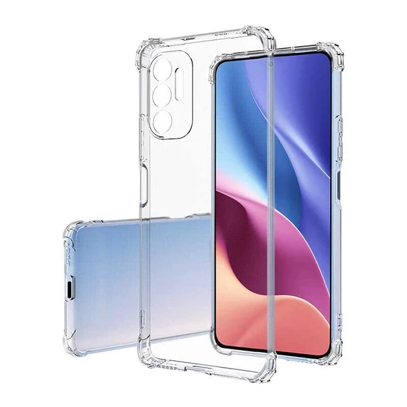 Smcase Tecno Pova 3 Kılıf Kamera Korumalı Darbeye Dayanıklı Silikon