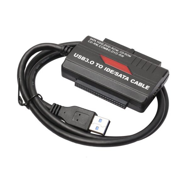 USB 3.0 - 2.0 to SATA/IDE harici harddsik kablosu 2.5" ve 3.5"