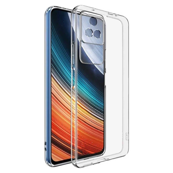 Smcase Xiaomi Poco F4 Kılıf Kamera Korumalı Tpu Silikon